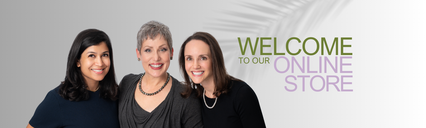 Welcome banner